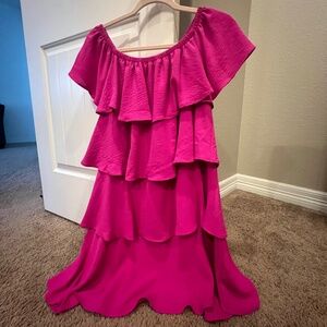 Nordstrom Gibson Tiered Dress - Off the Shoulder Ruffle Dress